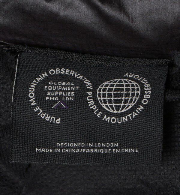 SHIPS「PURPLE MOUNTAIN OBSERVATORY: WAVES LIGHT PUFFER JACKET」|ブルゾン・スタジャン|