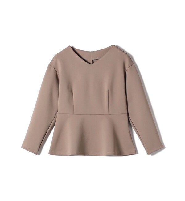 SHIPS for women「〈手洗い可能〉ストレッチ ダンボール ブラウス（セットアップ対応）」|シャツ・ブラウス|