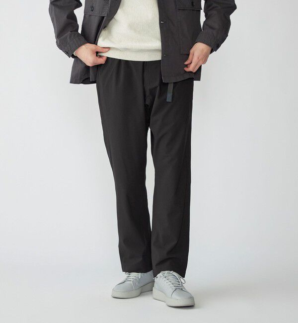 SHIPS「【SHIPS別注】Gramicci: 2WAYストレッチ ウールライク トロピカル NN パンツ」|その他|ブラック