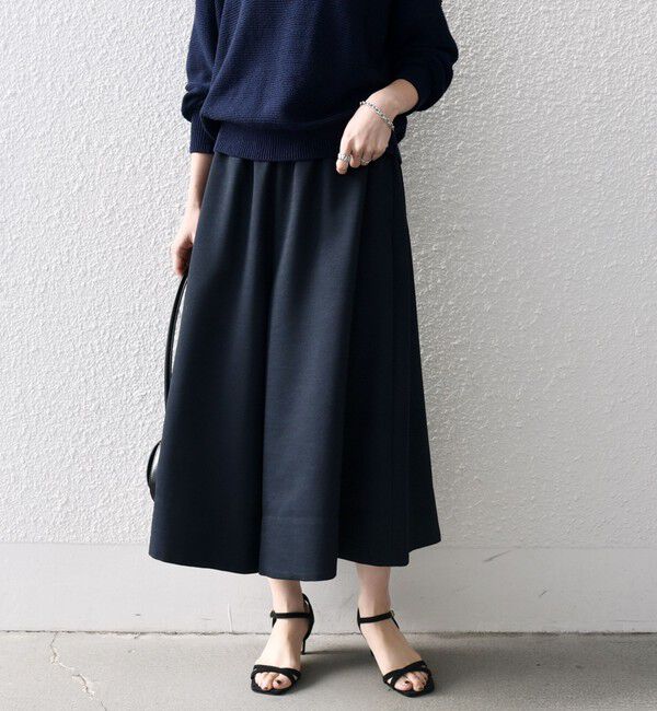 SHIPS any「SHIPS any:〈洗濯機可能〉ドライタッチ ギャザー キュロット パンツ」|その他|