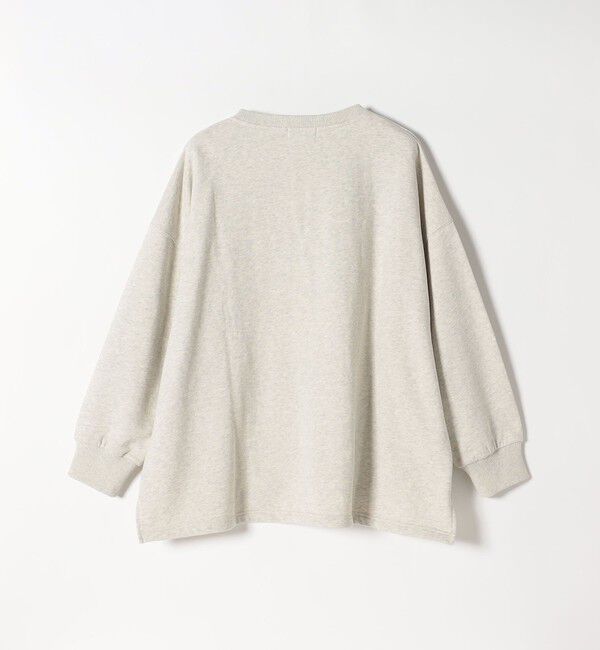 SHIPS any「《追加予約》【WEB限定】SHIPS any:〈洗濯機可能〉USAコットン 裏毛 スキッパー ルーズ スウェット」|スウェット・ジャージ|