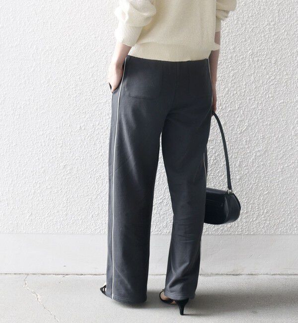 SHIPS any「SHIPS any:〈洗濯機可能〉USAコットン 裏毛 サイドライン スウェット パンツ」|その他|