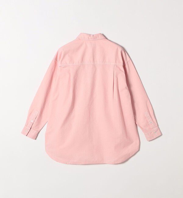 SHIPS any「SHIPS any:〈洗濯機可能〉コットン レギュラーカラー 刺繍 シャツ」|シャツ・ブラウス|