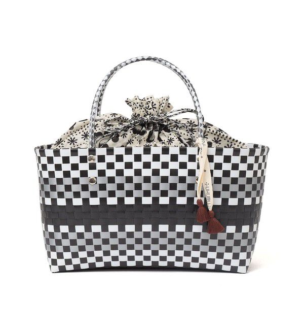 SHIPS for women「【SHIPS別注】UHURU:巾着付き バスケット バッグ M」|トートバッグ|
