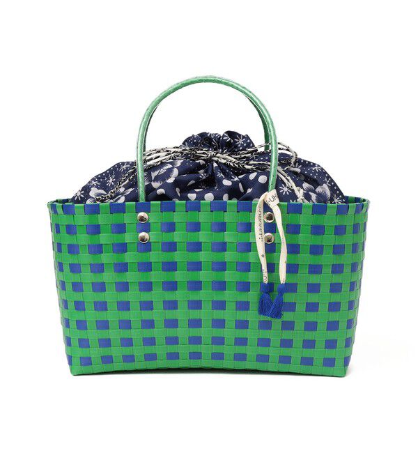 SHIPS for women「【SHIPS別注】UHURU:巾着付き バスケット バッグ M」|トートバッグ|