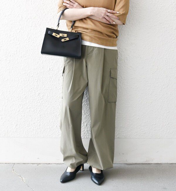 SHIPS any「SHIPS any:〈洗濯機可能〉タイプライター イージー カーゴ パンツ」|カーゴ|