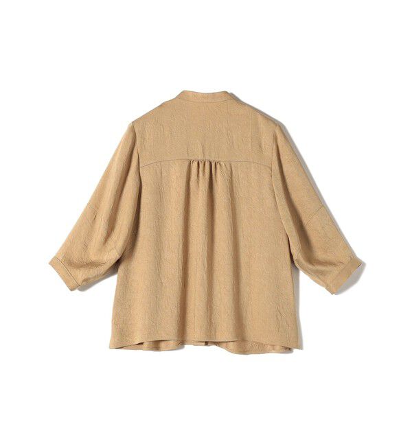 SHIPS for women「〈接触冷感/吸水速乾〉アセテート ワッシャー ブラウス」|シャツ・ブラウス|