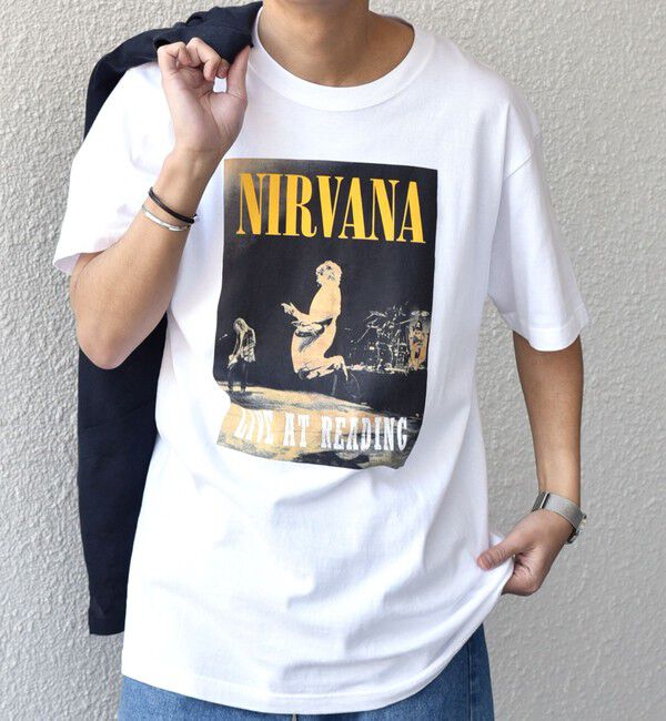 SHIPS any「GOOD ROCK SPEED: ミュージック グラフィック プリント バンド Tシャツ 25SS◇」|Tシャツ・カットソー|