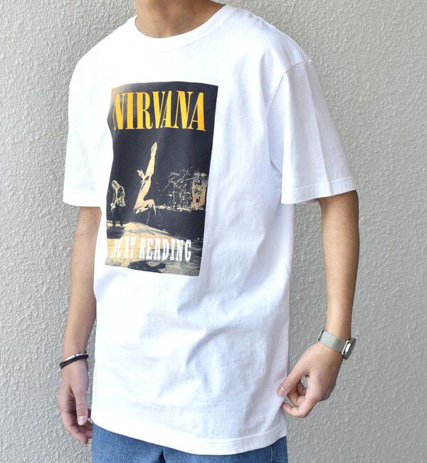 SHIPS any「GOOD ROCK SPEED: ミュージック グラフィック プリント バンド Tシャツ 25SS◇」|Tシャツ・カットソー|