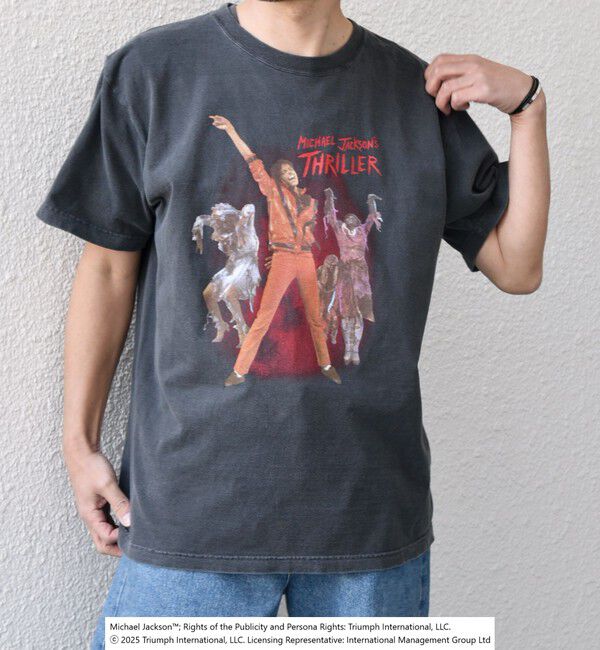 SHIPS any「GOOD ROCK SPEED: ミュージック グラフィック プリント バンド Tシャツ 25SS◇」|Tシャツ・カットソー|ブラック