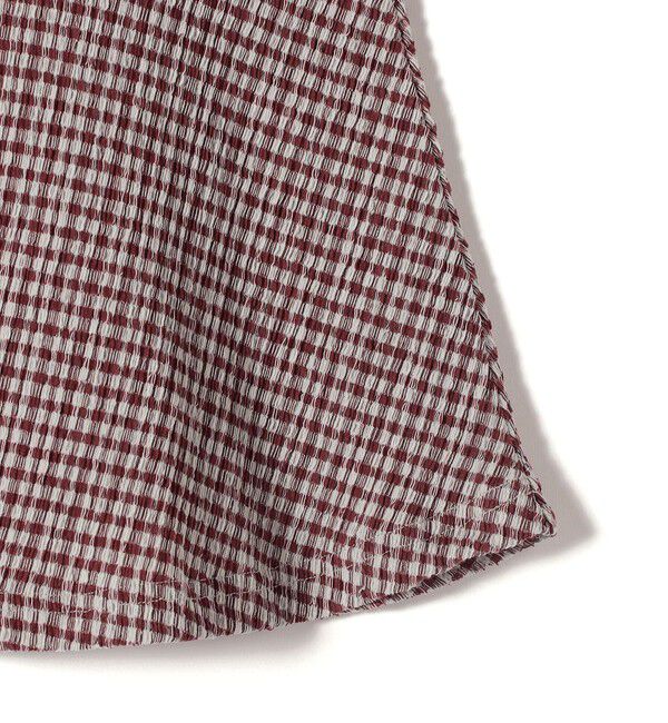 SHIPS for women「NINE CASE:〈手洗い可能〉フリル ノースリーブ トップス」|その他|