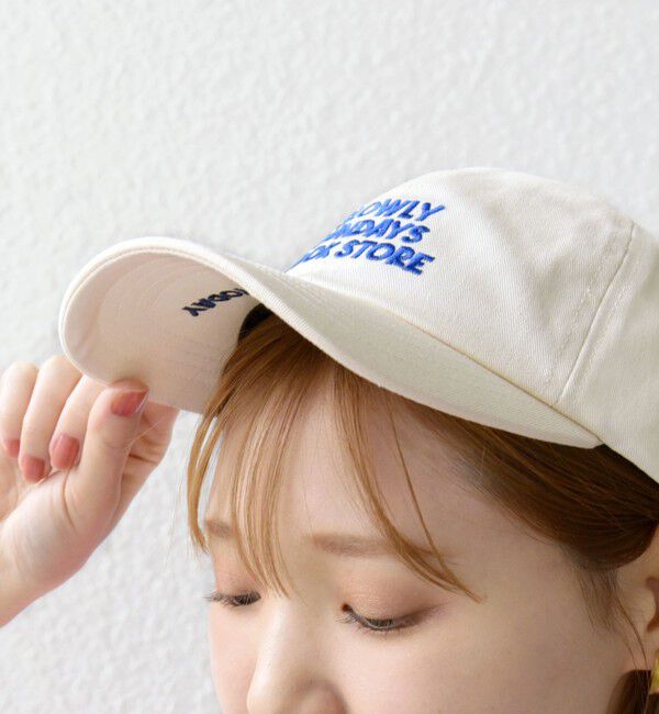 SHIPS for women「Portland Hat: 刺繍 ロゴ キャップ」|キャップ・キャスケット|