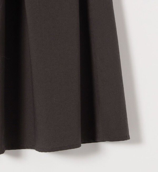 SHIPS any「SHIPS any:〈洗濯機可能〉ポプリン タック フレア ギャザー スカート」|フレア|