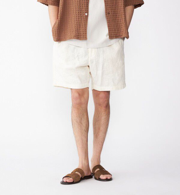 SHIPS「SHIPS: インディアン エンブロイダリー ショーツ」|その他|ナチュラル