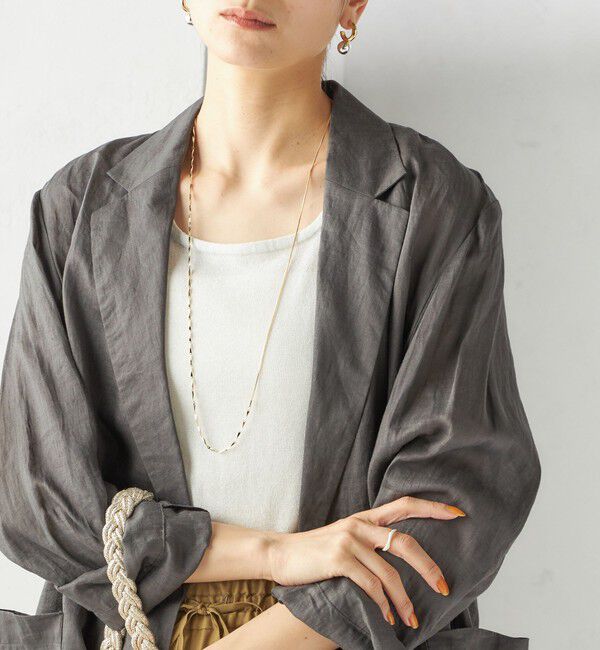 SHIPS for women「ベネチアン チェーン ミックス ネックレス」|ネックレス|ゴールド