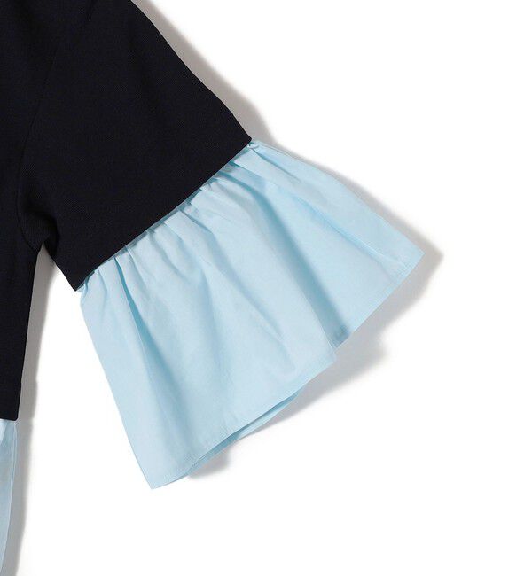 SHIPS Colors 「SHIPS Colors:〈手洗い可能〉ミラノリブ フハク コンビ トップス」|Tシャツ・カットソー|