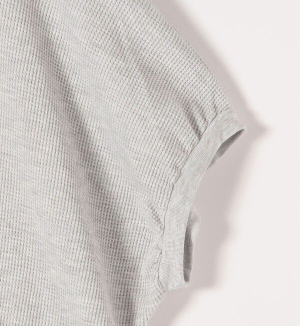 SHIPS any「SHIPS any:〈洗濯機可能〉ワッフル ワイド コクーン ドルマン TEE」|Tシャツ・カットソー|