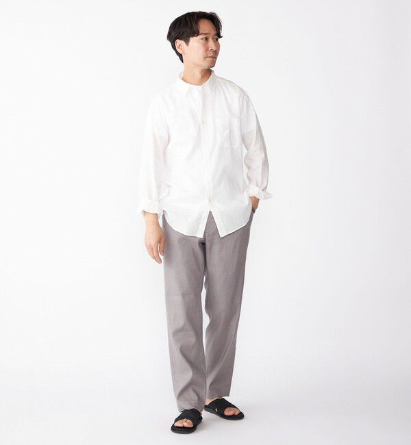 SHIPS「SHIPS: フレックスリネン イージー パンツ」|その他|