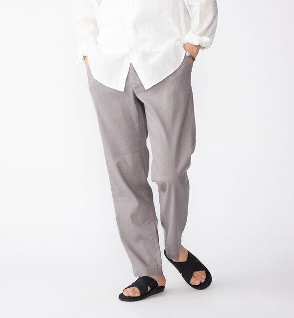 SHIPS「SHIPS: フレックスリネン イージー パンツ」|その他|