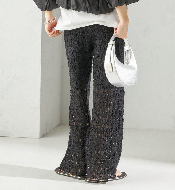 SHIPS for women「〈手洗い可能〉ラッセル レース イージー パンツ」|その他|