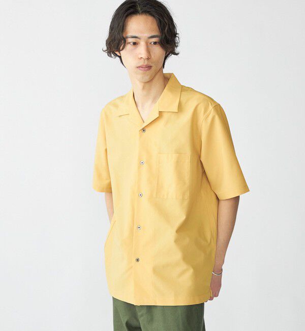 SHIPS「SHIPS: AirShade オープンカラー ショートスリーブ シャツ」|シャツ・ブラウス|