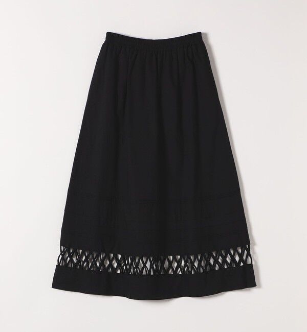 SHIPS any「SHIPS any:〈手洗い可能〉ロープ デザイン ギャザー フレア スカート」|スカート|