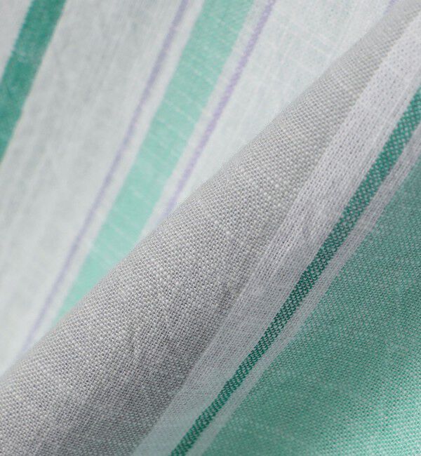 SHIPS any「SHIPS any: BEZ TEXTILE マルチカラー ストライプ/ソリッド ボタンダウン ショートスリーブ シャツ◇」|シャツ・ブラウス|