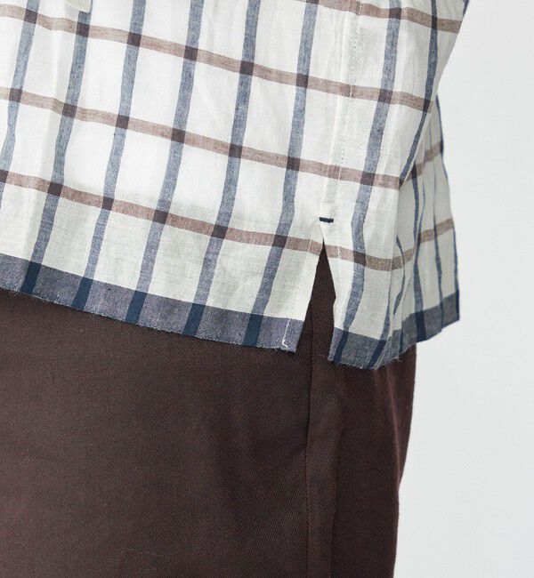 SHIPS「SHIPS: インディア バンドカラー ロングスリーブ シャツ」|シャツ・ブラウス|