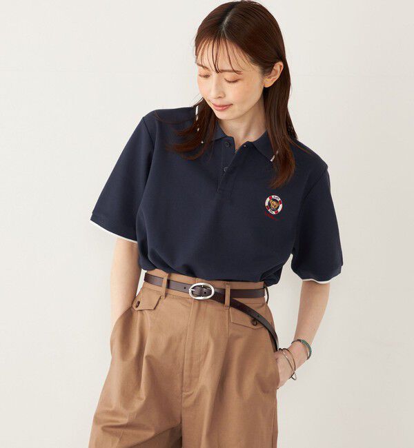SHIPS Colors 「SHIPS Colors:TeddyBear(R) ポロシャツ◇」|ポロシャツ|ネイビー
