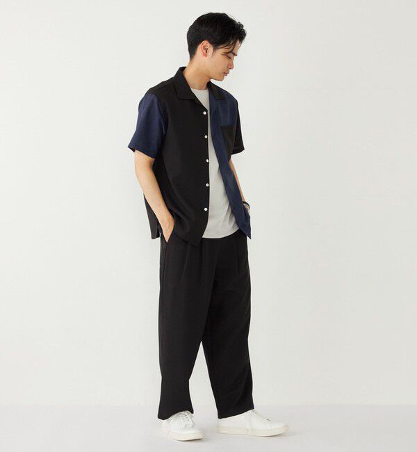 SHIPS Colors 「SHIPS Colors:〈洗濯機可能〉ポリトロ ワイド テーパード パンツ」|その他|