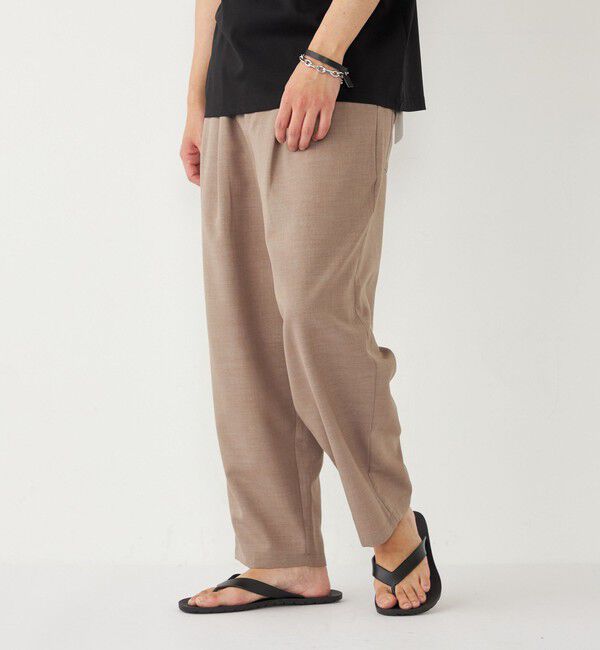 SHIPS Colors 「SHIPS Colors:〈洗濯機可能〉ポリトロ ワイド テーパード パンツ」|その他|