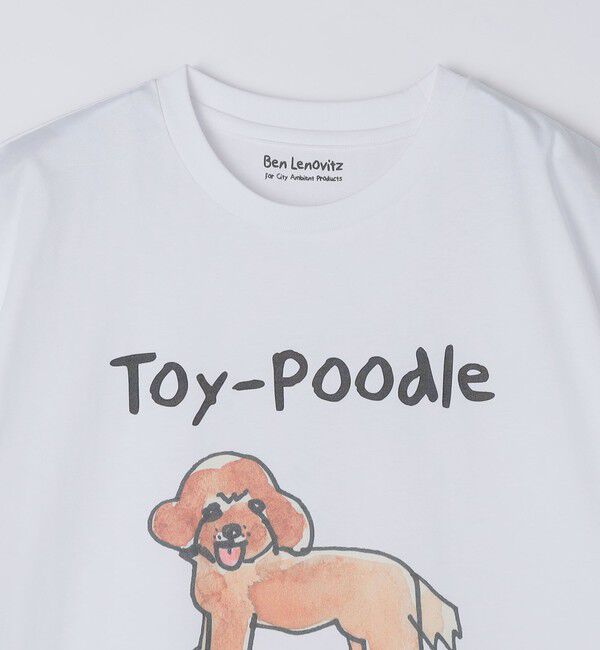 SHIPS「【City Ambient Products別注】Ben Lenovitz: DOG CAT Tシャツ」|Tシャツ・カットソー|