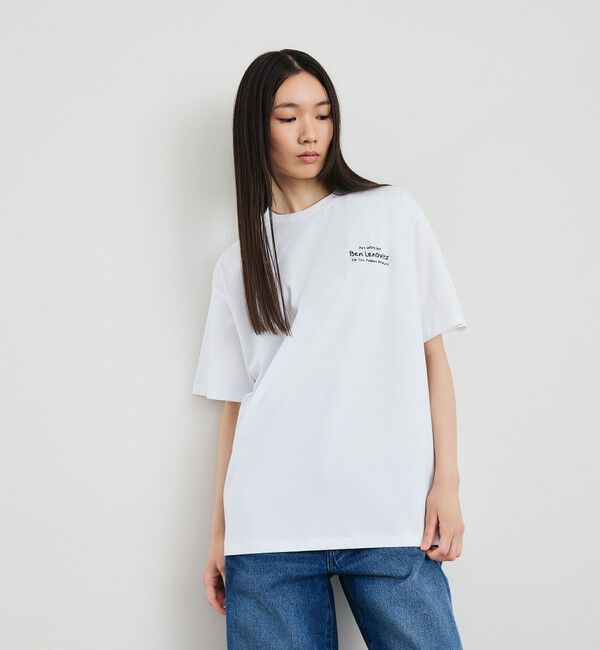 SHIPS「【City Ambient Products別注】Ben Lenovitz: DOG CAT Tシャツ」|Tシャツ・カットソー|