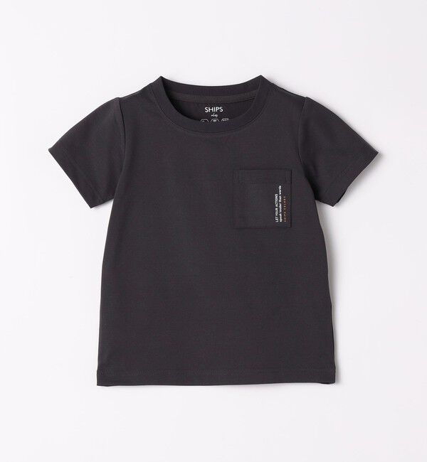 SHIPS Colors 「SHIPS Colors:〈紫外線防止・遮熱・速乾〉80～130cm / ラッシュガード Tシャツ」|Tシャツ・カットソー|