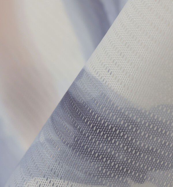 SHIPS「City Ambient Products: オープン カラー メッシュ プリント シャツ」|シャツ・ブラウス|