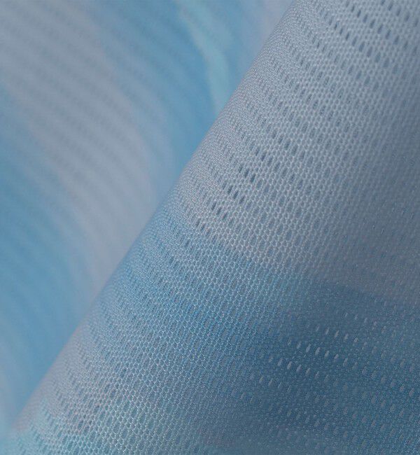 SHIPS「City Ambient Products: オープン カラー メッシュ プリント シャツ」|シャツ・ブラウス|