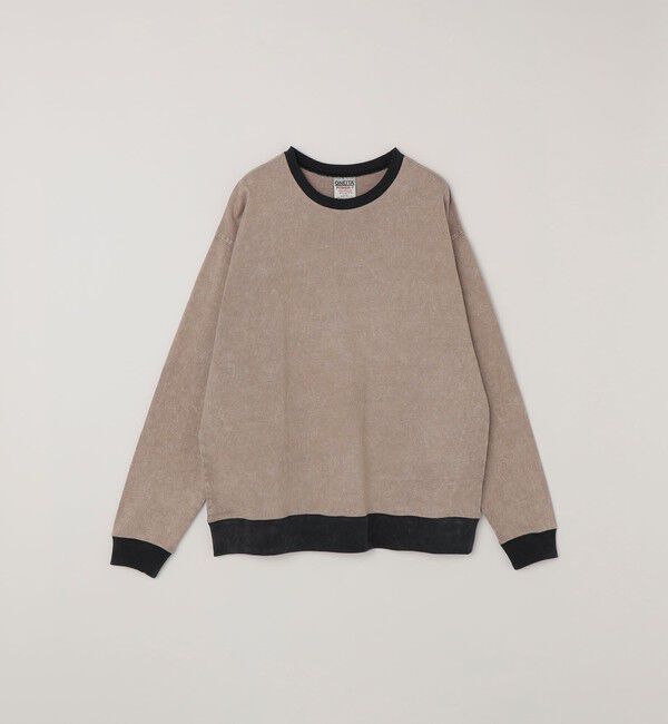 SHIPS any「【SHIPS any別注】ONEITA: ケミカルウォッシュ リラックス リンガー Tシャツ(ロンT)◆」|Tシャツ・カットソー|