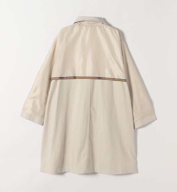 SHIPS any「《予約》SHIPS any:〈手洗い可能〉オーバー フレア ステンカラー コート」|ステンカラーコート|