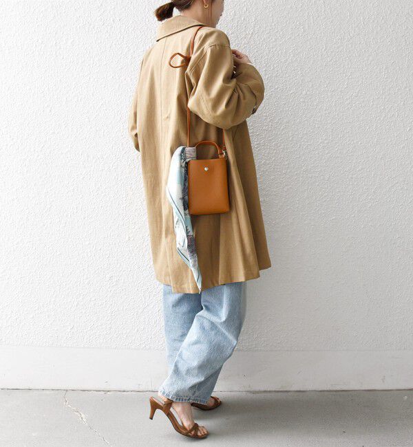 SHIPS any「《予約》SHIPS any:〈手洗い可能〉オーバー フレア ステンカラー コート」|ステンカラーコート|