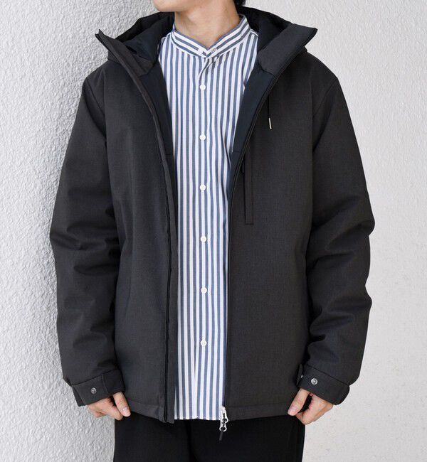 SHIPS any「【WEB限定】SHIPS any:〈手洗い可能/撥水〉ウールライク ユーティリティー 中綿 マウンテンパーカー◆◆」|ダウン|