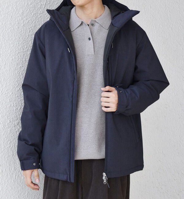 SHIPS any「【WEB限定】SHIPS any:〈手洗い可能/撥水〉ウールライク ユーティリティー 中綿 マウンテンパーカー◆◆」|ダウン|