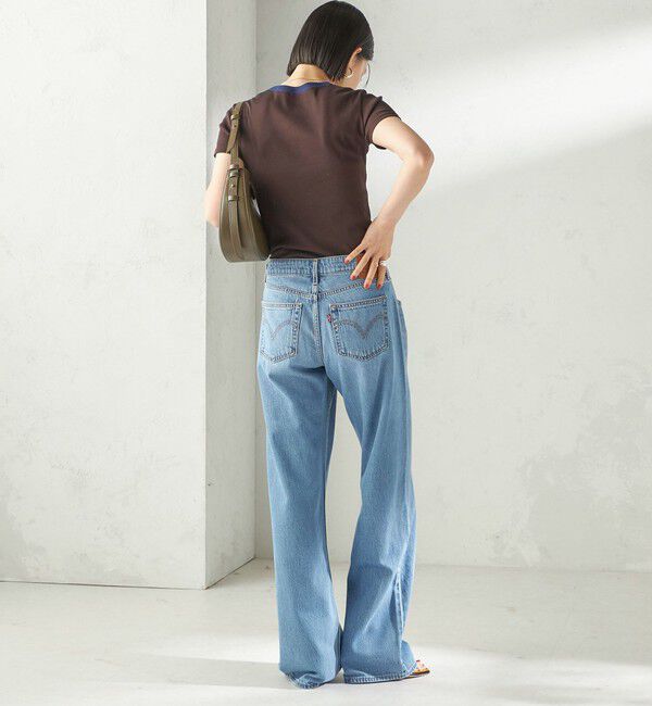 SHIPS for women「《予約》【一部SHIPS別注】GGG:〈手洗い可能〉クルーネック 半袖 TEE」|Tシャツ・カットソー|