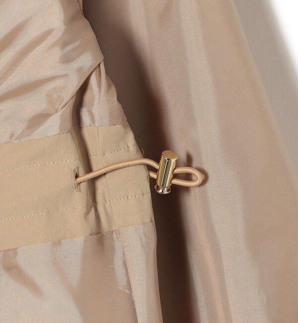SHIPS Colors 「《予約》SHIPS Colors:〈手洗い可能〉ツイル ノーカラー タック コート◆」|ノーカラーコート|