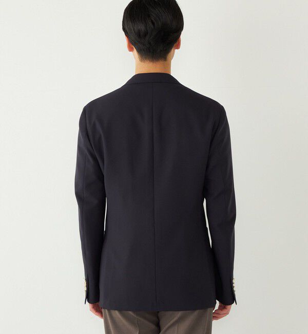 SHIPS Colors 「《予約》SHIPS Colors:〈撥水・手洗い可能〉モノ・マガジン コラボ ネイビー ブレザー◆」|テーラードジャケット|