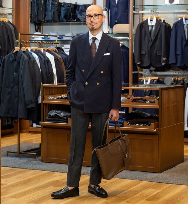 SHIPS Colors 「《予約》SHIPS Colors:〈撥水・手洗い可能〉モノ・マガジン コラボ ネイビー ブレザー◆」|テーラードジャケット|