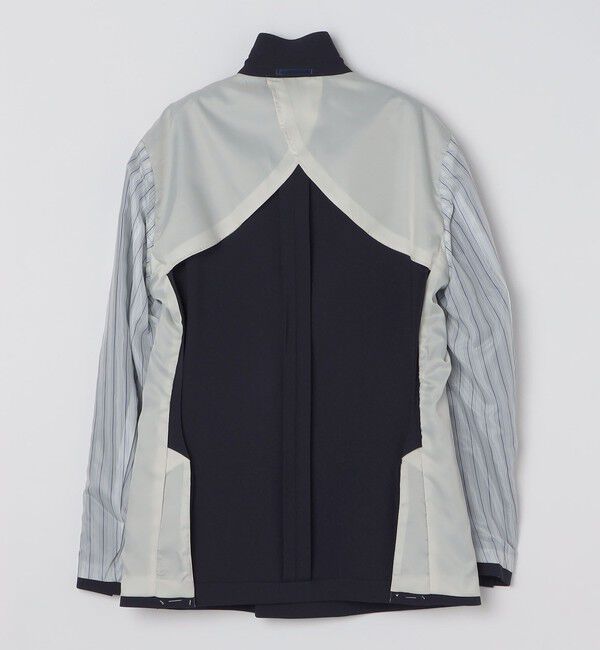 SHIPS Colors 「《予約》SHIPS Colors:〈撥水・手洗い可能〉モノ・マガジン コラボ ネイビー ブレザー◆」|テーラードジャケット|