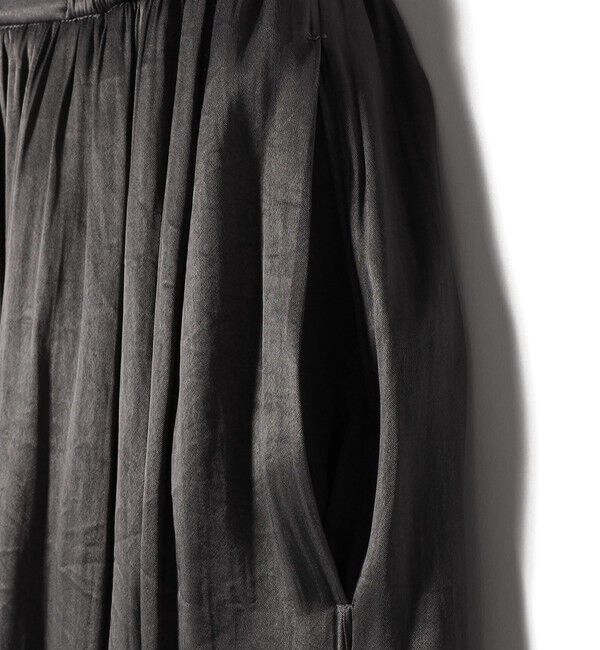 SHIPS for women「《予約》〈手洗い可能〉カッセン パウダー サテン スカート パンツ」|その他|