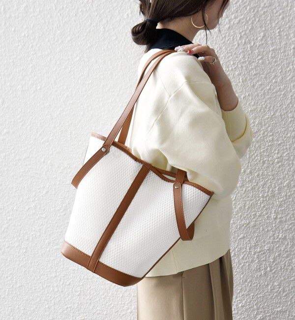 SHIPS any「《予約》SHIPS any: 3WAY シアー バケツ トート バッグ」|トートバッグ|