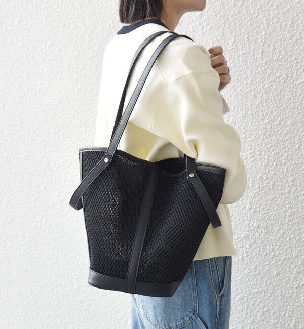 SHIPS any「《予約》SHIPS any: 3WAY シアー バケツ トート バッグ」|トートバッグ|