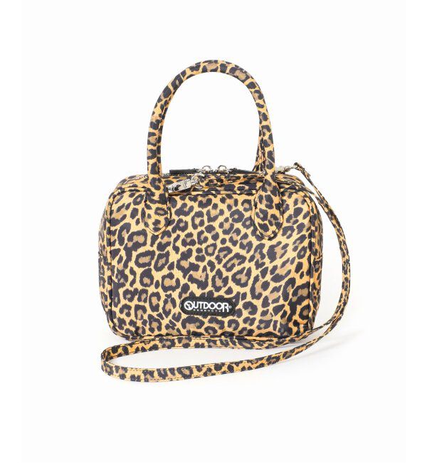 OUTDOOR PRODUCTS Usual Things「2WAY CUBE BAG LEOPARD」|ショルダー・メッセンジャー|